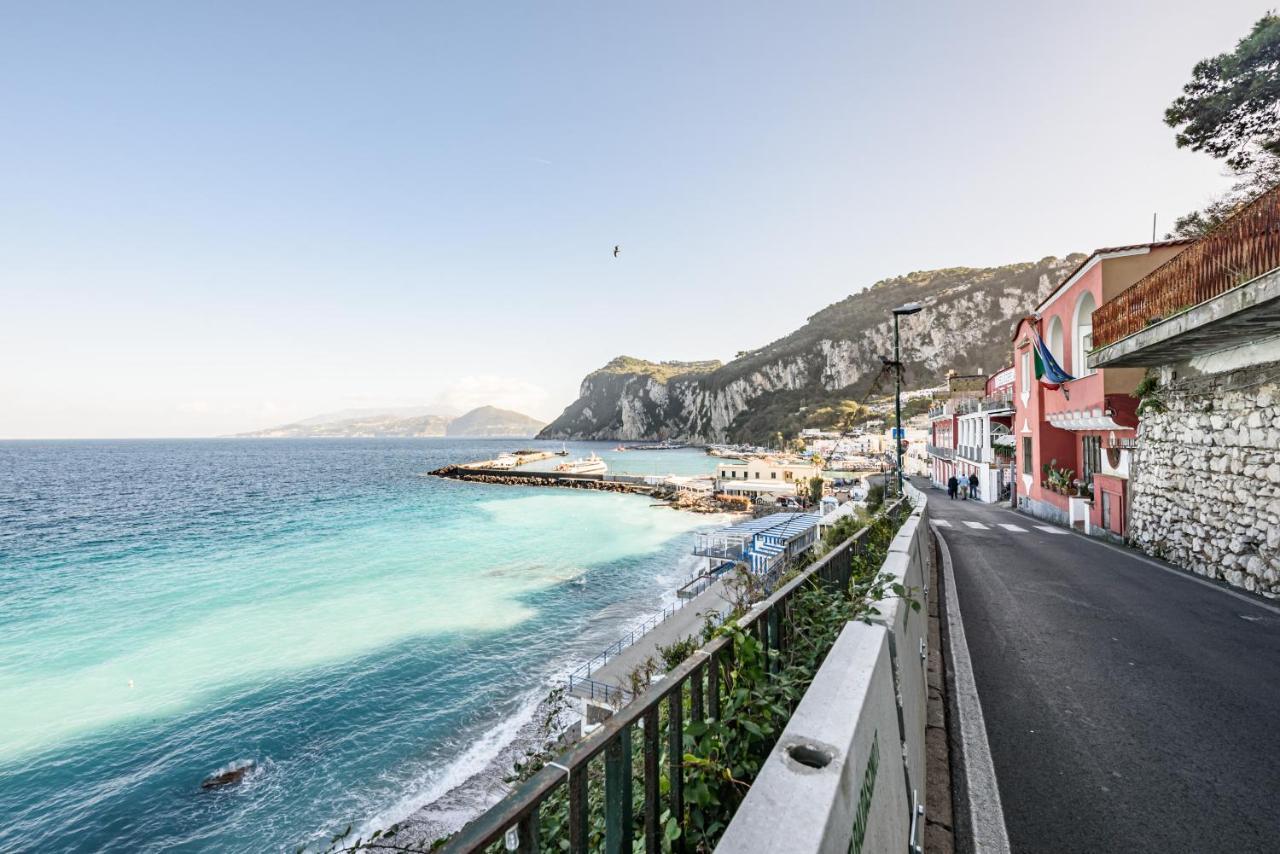 A Fenestella Caprese - Vista Mare Lägenhet Capri Exteriör bild